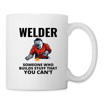 Welding Welder Metal Construction Ironworker - Mug - white - Right