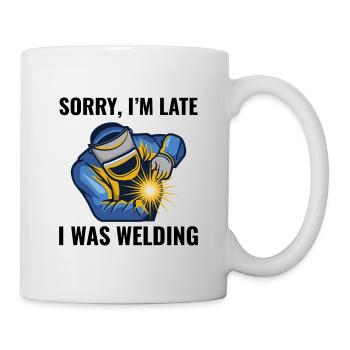 Welding Welder Metal Construction Ironworker - Mug - white - Right