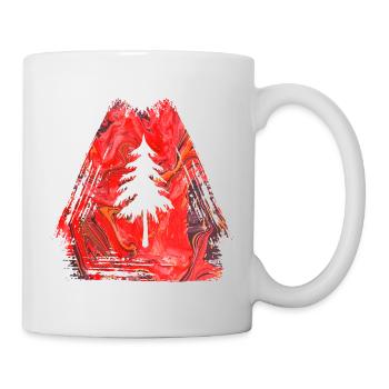 sapin e 13 - Mug blanc - blanc - Droite
