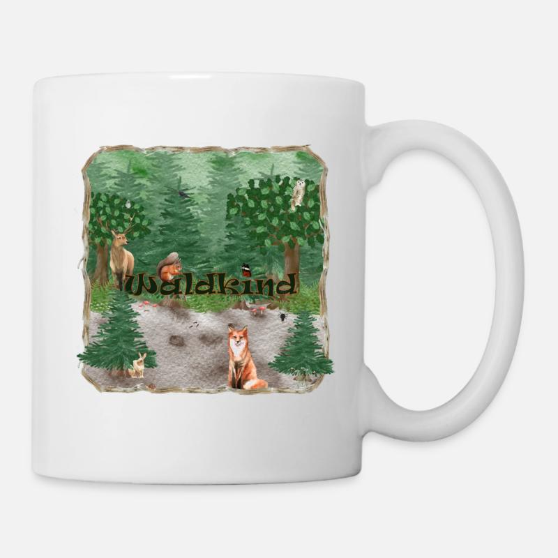 Waldkind - Tasse - Weiß