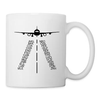 JET PLANE - Mug - white - Right
