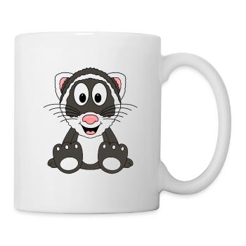 FRETTCHEN - TIER - TIERISCH - KIND - BABY - Tasse - Weiß - Rechts