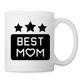 Beste Mama Babysprüche Babykleidung Kinderkleidung - Tasse - Weiß - Rechts