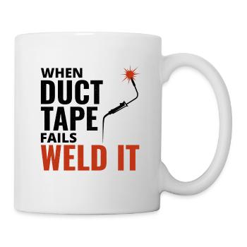 Welding Welder Metal Construction Ironworker - Mug - white - Right