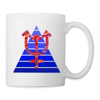 neptune 110 un - Mug blanc - blanc - Droite