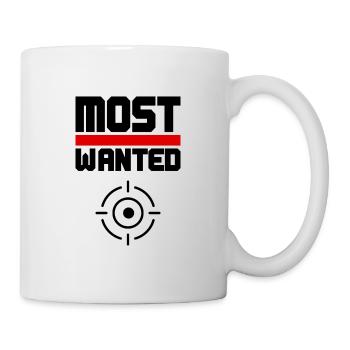 Most Wanted - Tasse - Weiß - Rechts