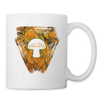 champignon e 116 - Mug blanc - blanc - Droite