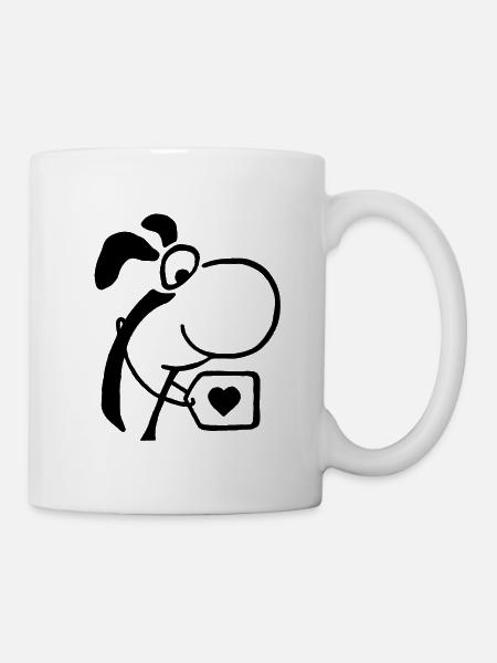 Cœur Bialumbo - Mug blanc - blanc