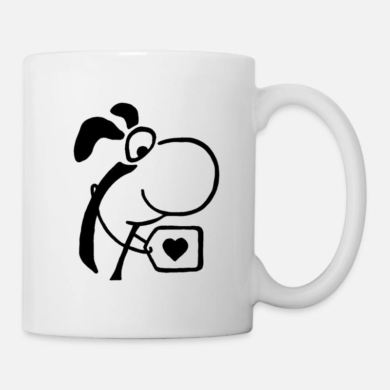 Cœur Bialumbo - Mug blanc - blanc