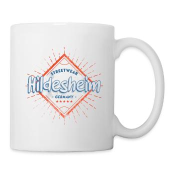 Hildesheim Deutschland Stadt Skyline Heimat Liebe - Tasse - Weiß - Rechts