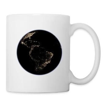 Earth Night Lights - Mug - white - Right