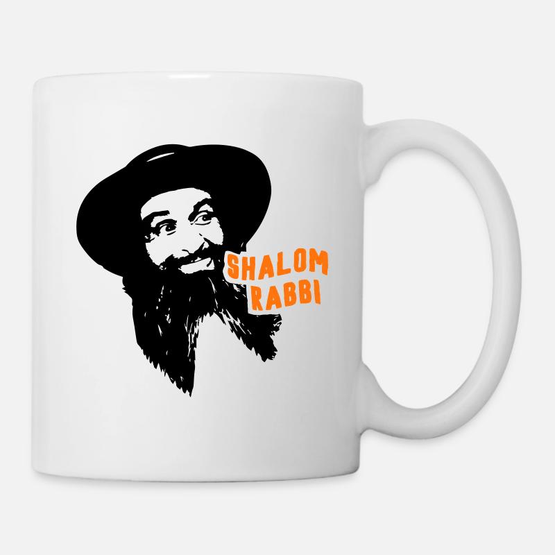Shalom Rabbi Louis de Funès - Tasse - Weiß