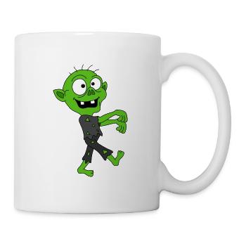 ZOMBIE - HALLOWEEN - KIND - BABY - FUN - Tasse - Weiß - Rechts