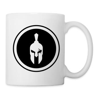 Casque Spartan - Mug blanc - blanc - Droite