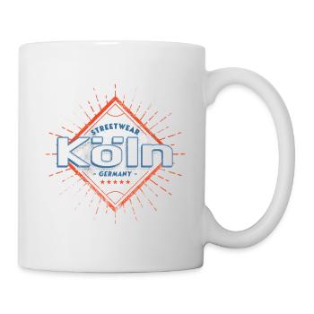 Cologne Germany City Skyline Home Love - Mug - white - Right