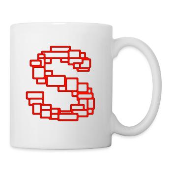 Red SchuhBoss - Tasse - Weiß - Rechts