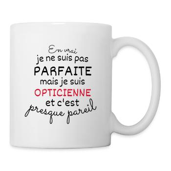 Really not perfect but optician - Mug - white - Right