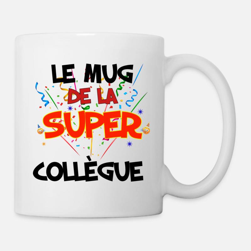 Cadeau Mug Collègue - Mug blanc - blanc