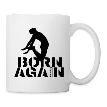 BORN AGAIN (Male) - John/3:3 - Mug - white - Right