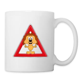 ACHTUNG IGEL - TIER - TIERSCHUTZ - TIERISCH - Tasse - Weiß - Rechts