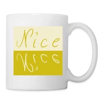 Gentil - Mug blanc - blanc - Droite