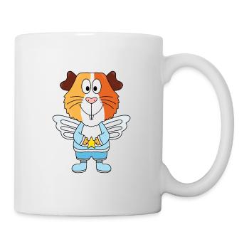 MEERSCHWEINCHEN - ENGEL - HIMMEL - TIER - KIND - Tasse - Weiß - Rechts