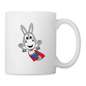 SUPERHELD - HELD - ESEL - KIND - BABY - TIER - Tasse - Weiß - Rechts