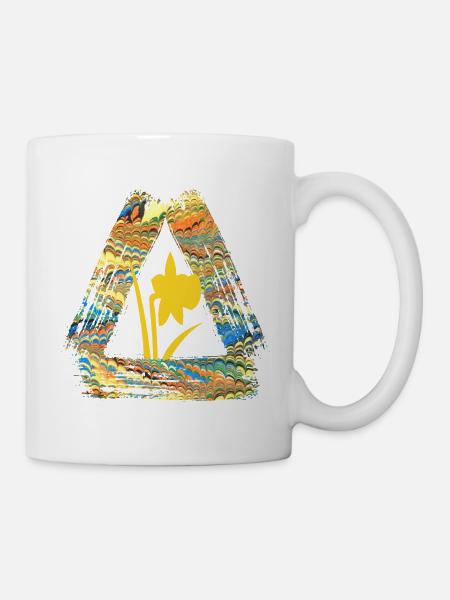 narzisse e 278 - Tasse - Weiß