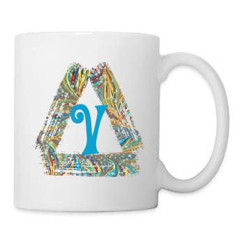 E 201 V - Mug blanc - blanc - Droite