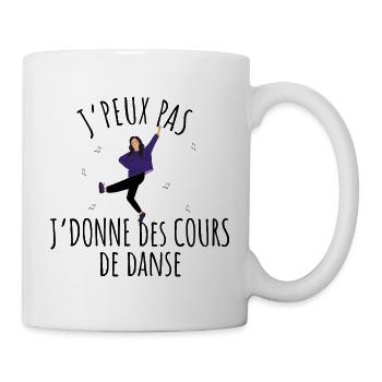 JPP PROF DANSE - Mug blanc - blanc - Droite
