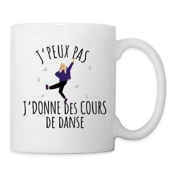 JPP PROF DANSE - Mug blanc - blanc - Droite