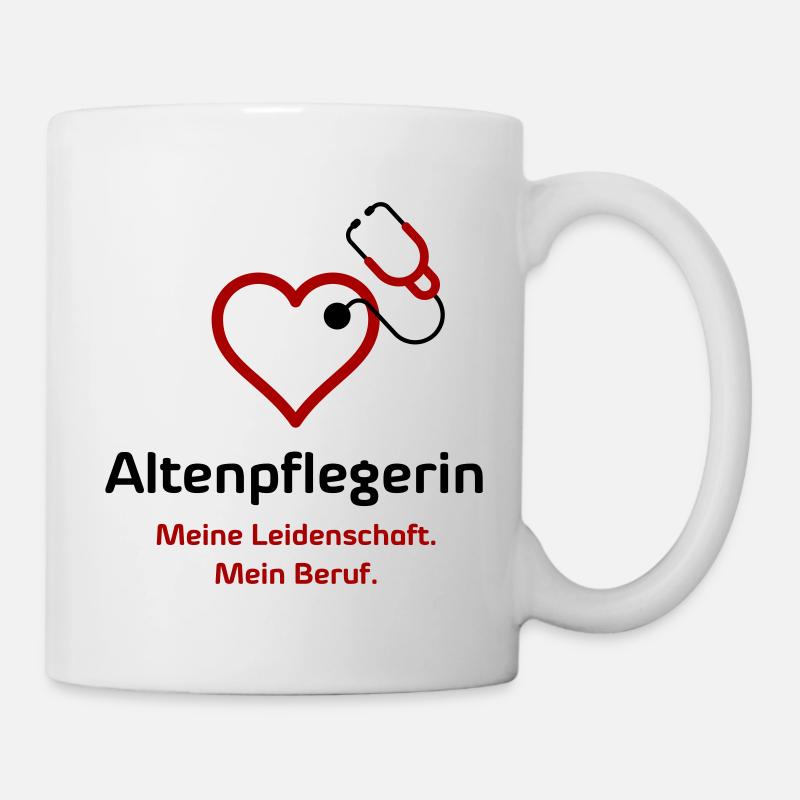 Altenpflegerin - Tasse - Weiß