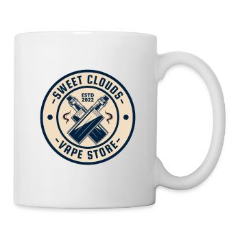 Sweet Clounds Vape Store - Mug blanc - blanc - Droite
