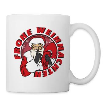 Christmas St. Nicholas Merry Christmas Advent Xmas - Mug - white - Right