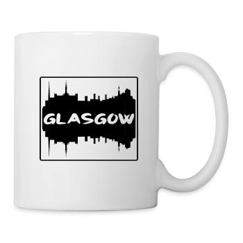 Glasgow Ecosse Skyline Silhouette Voyage Souveni - Mug blanc - blanc - Droite