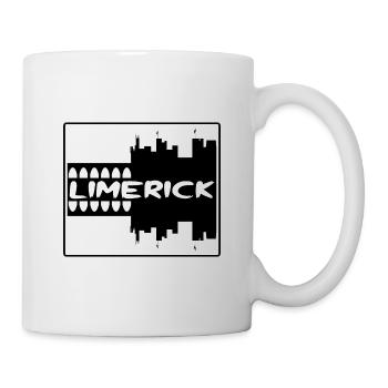 Limerick Irlande Skyline Silhouette Voyage Souveni - Mug blanc - blanc - Droite