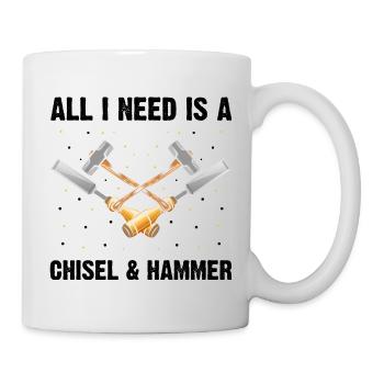 Mineraliensammler und Erze Mineralien Fan - Tasse - Weiß - Rechts