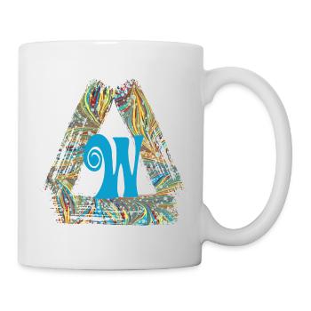 E 201 W - Mug blanc - blanc - Droite