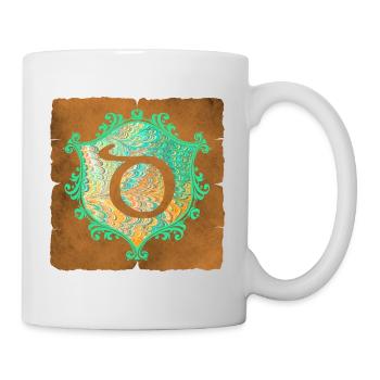 E 36 d - Mug blanc - blanc - Droite