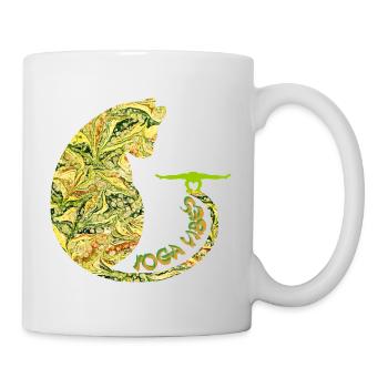 Yoga 23 e 277 - Mug blanc - blanc - Droite