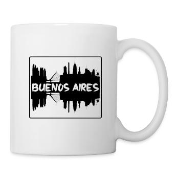 Buenos Aires Argentina Skyline Silhouette Travel S - Mug - white - Right