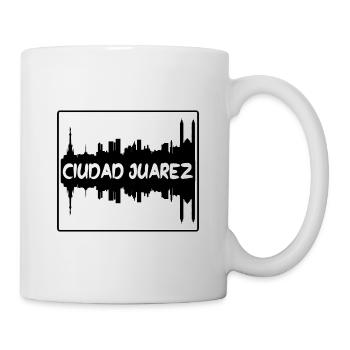 Ciudad Juarez Mexico Skyline Silhouette Travel Sou - Mug - white - Right
