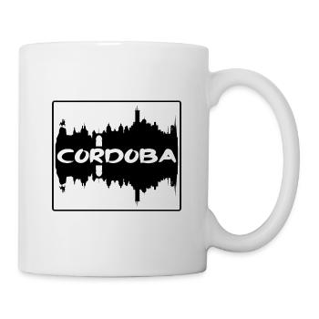 Cordoba Argentine Skyline Silhouette Travel Souven - Mug blanc - blanc - Droite