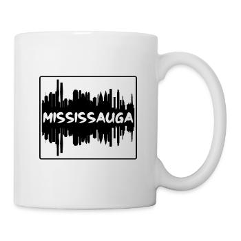 Mississauga Canada Skyline Silhouette Travel Souve - Tasse - Weiß - Rechts