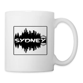 Sydney Australia Skyline Silhouette Travel Souveni - Mug - white - Right