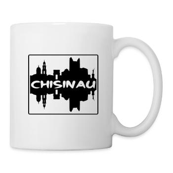 Chisinau Moldawien Skyline Silhouette Travel Souveni - Tasse - Weiß - Rechts