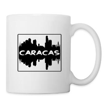 Caracas Venezuela Skyline Silhouette Travel Souven - Mug blanc - blanc - Droite