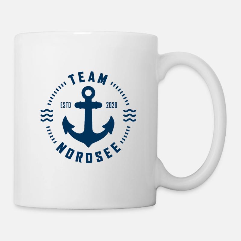 Team Nordsee - Tasse - Weiß