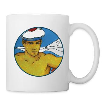 GUILLAUME - Mug blanc - blanc - Droite