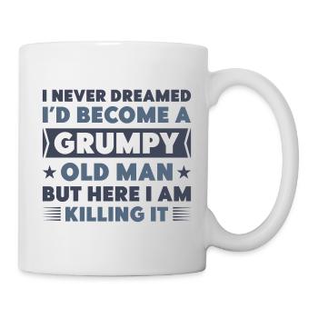 Grumpy Old Man - Mug - white - Right